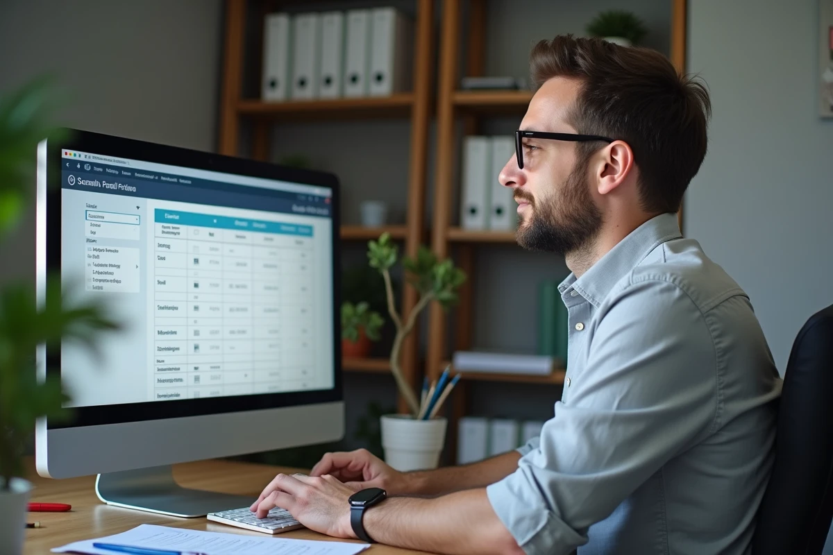 Professeur consultant son bulletin de salaire en ligne avec HSA et primes enseignants 2026